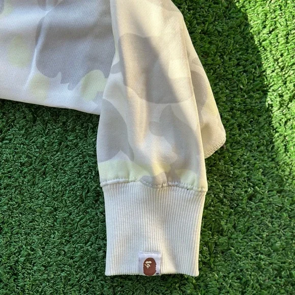 Bape Double Hoodie Space Camo Shark Full Zip